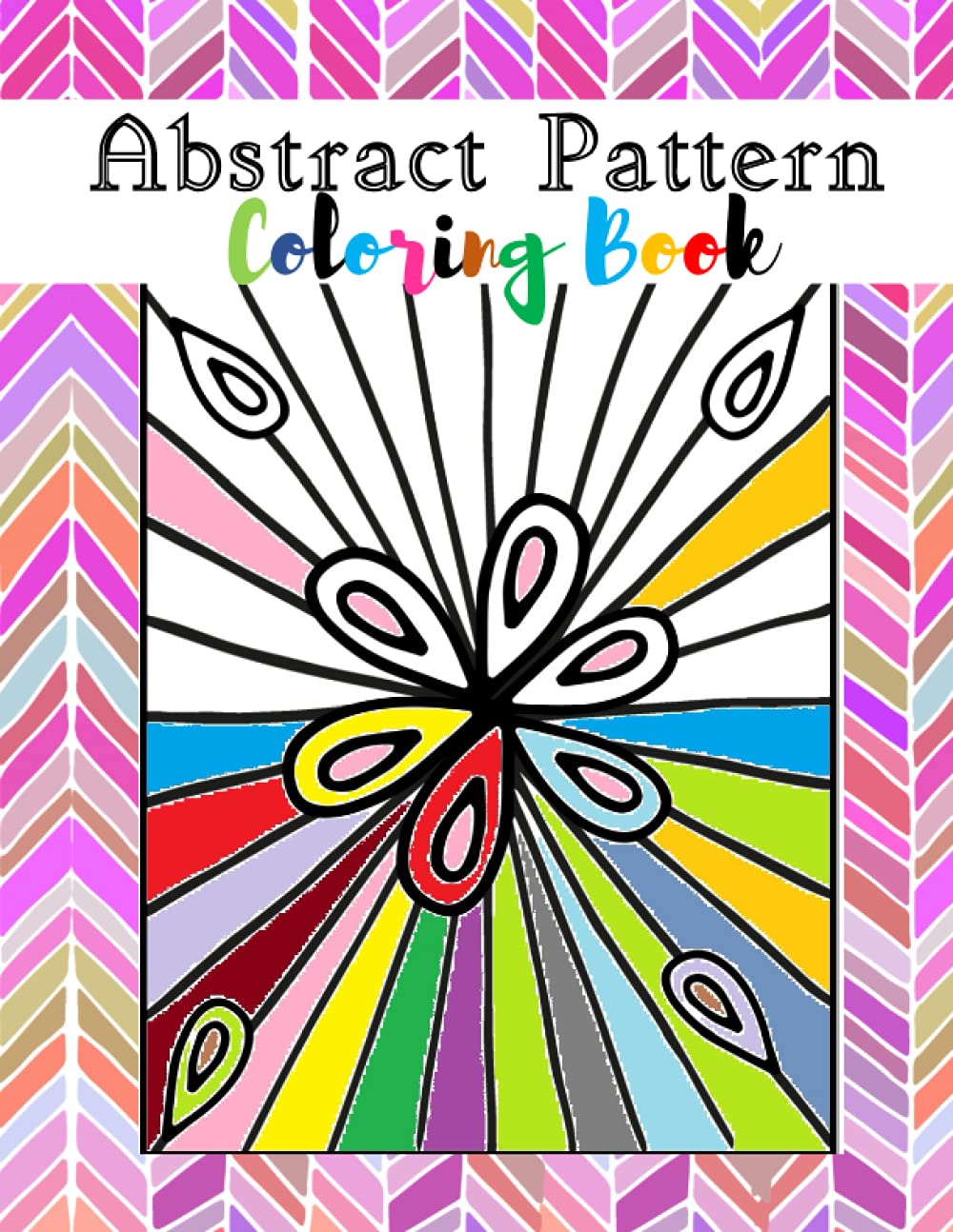 Abstract Patterns: Playful Coloring Book: For Children and Adults