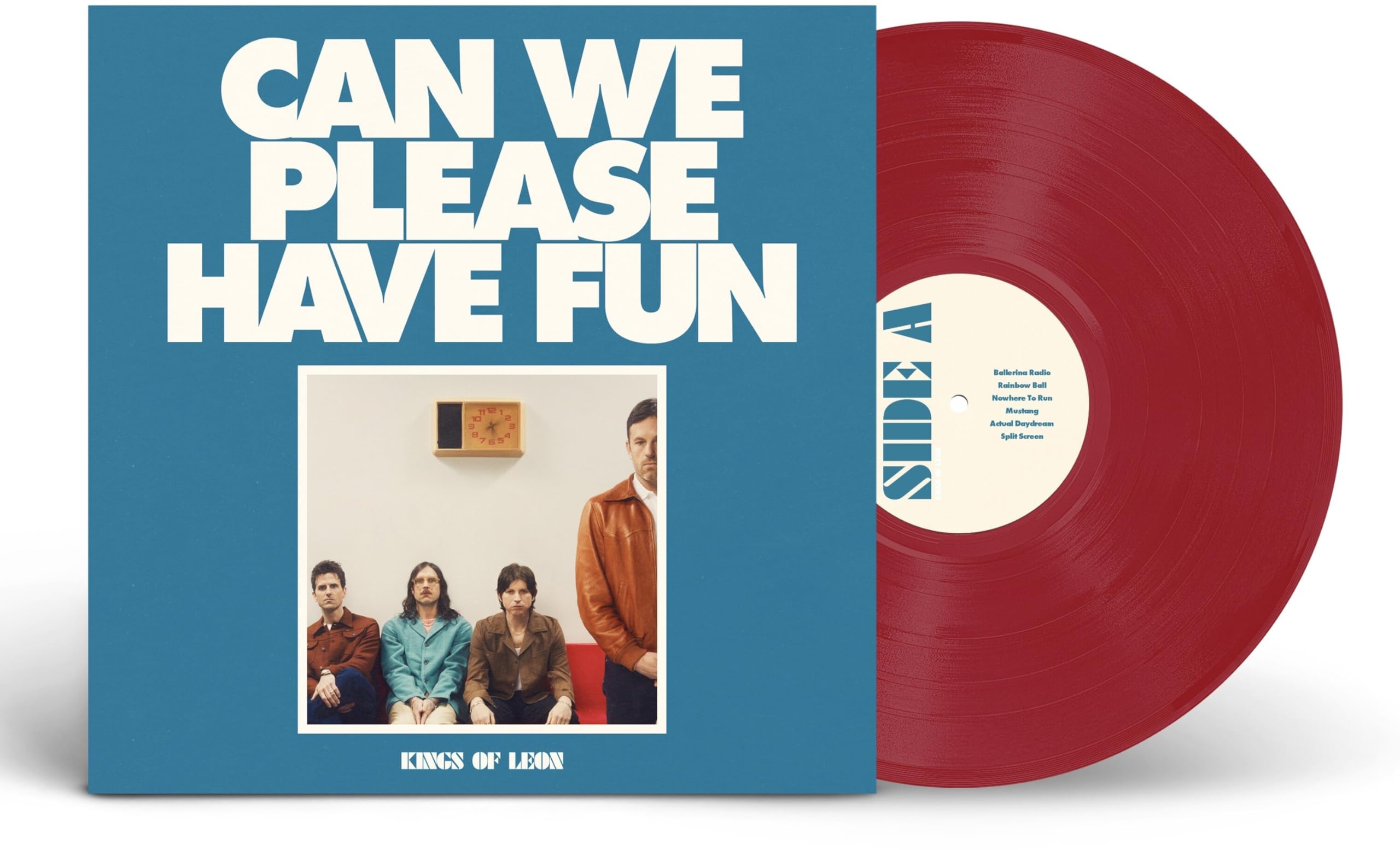 KINGS OF LEON : Can We Please Have Fun Coloured Vinyl New & Sealed Dented Corner