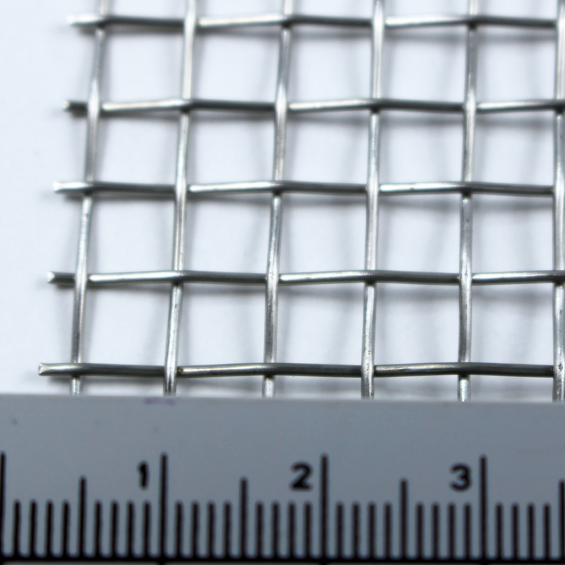Stainless Steel Woven Wire Mesh Sheet 15cm x 15cm Count 4 Heavy Gauge