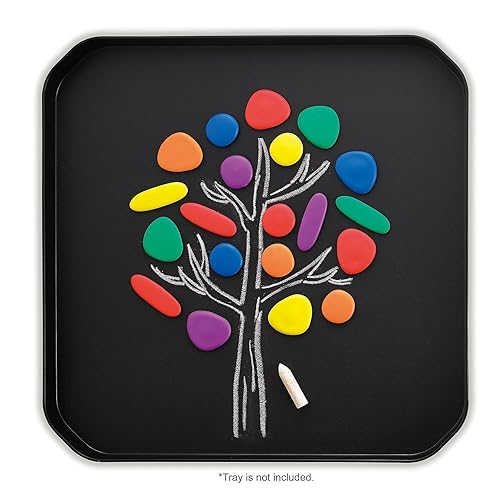 Miniatura 4 de Juego de actividades - Junior - Edades 18 meses - Incluye 16 tarjetas de actividades - Clasificación y apilamiento de piedras - Manipulativo de