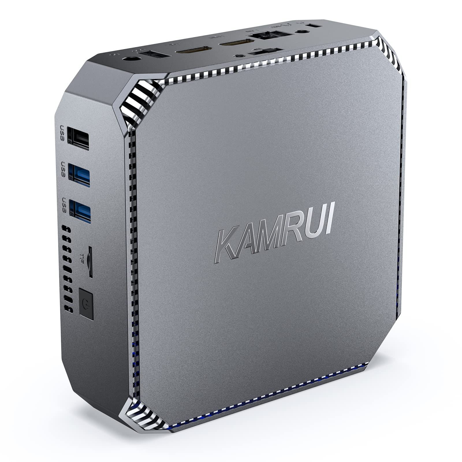 KAMRUI Mini PC,12GB DDR3 256GB SSD Windows 10 pro Micro Desktop Computers with Intel Pentium J4205 u