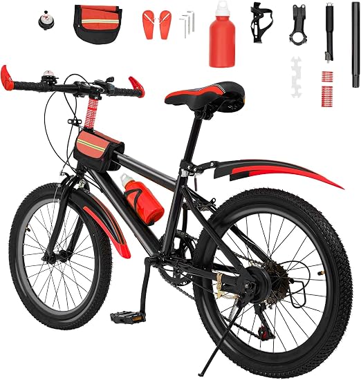 ROGONPDK VTT Enfant ROGONPDK 20 Pouces avec Accessoires