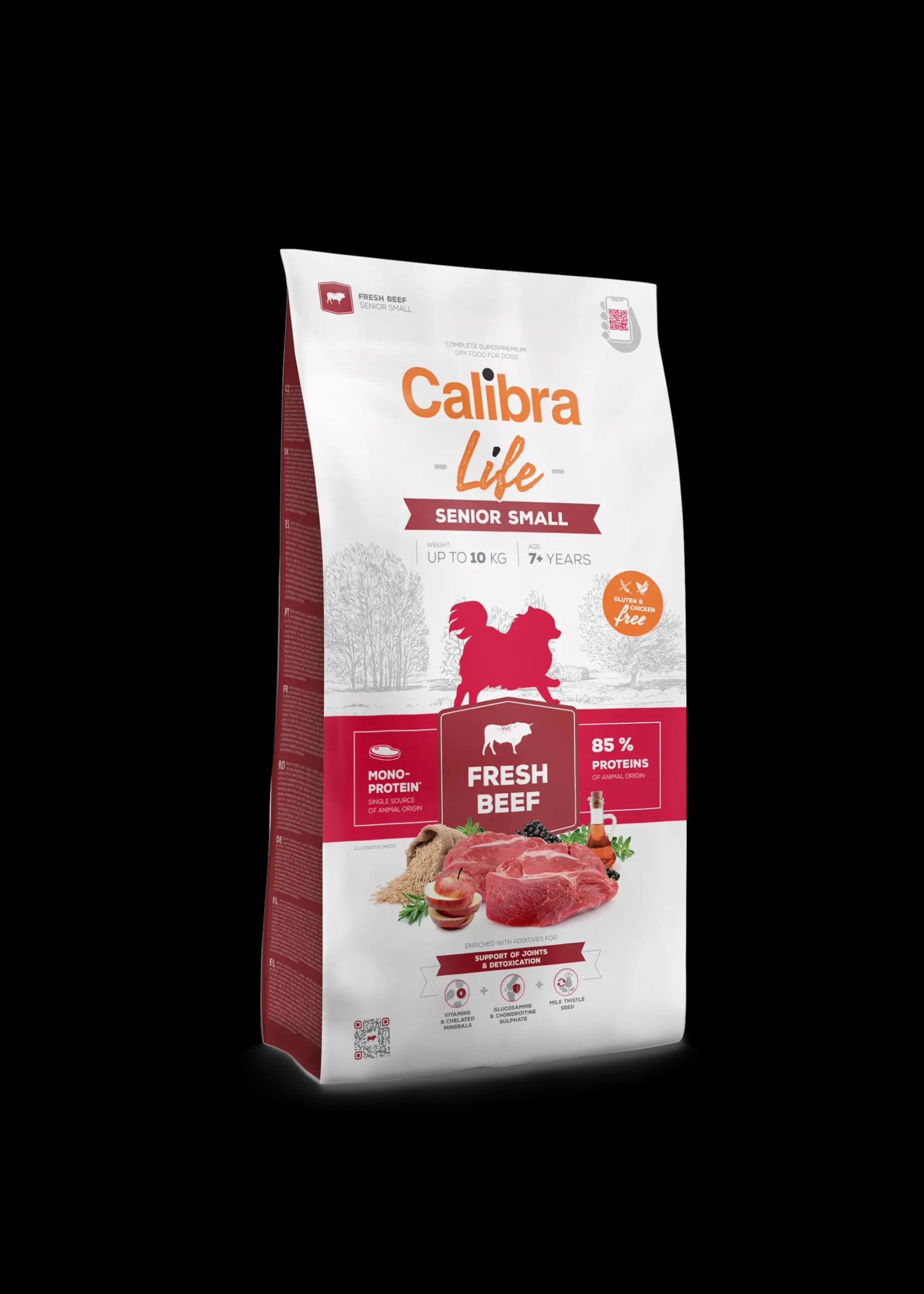 CALIBRA Dog Life Senior Small Fresh Beef 1.5kg