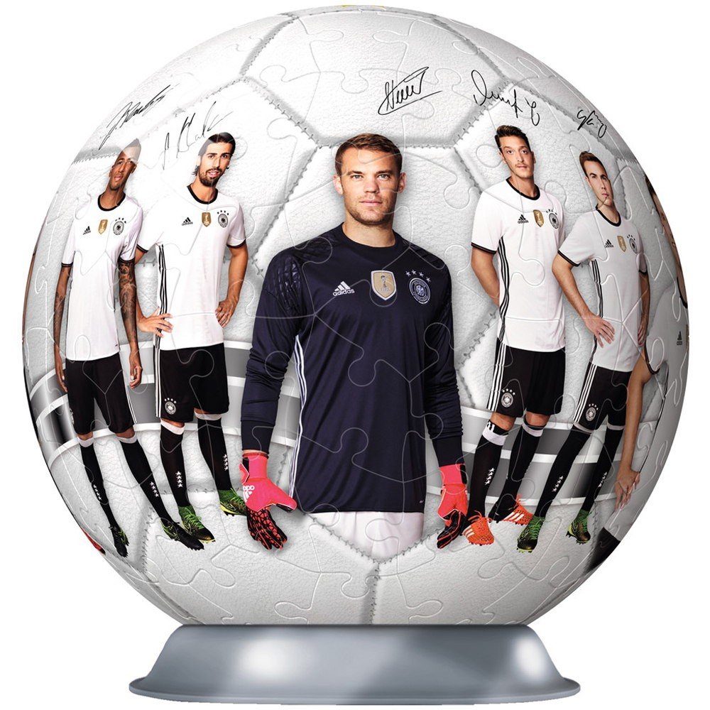 Ravensburger 3D Puzzle puzzleball, DFB Nationalmannschaft (Kinderpuzzle): Erlebe Puzzeln in der 3. Dimension