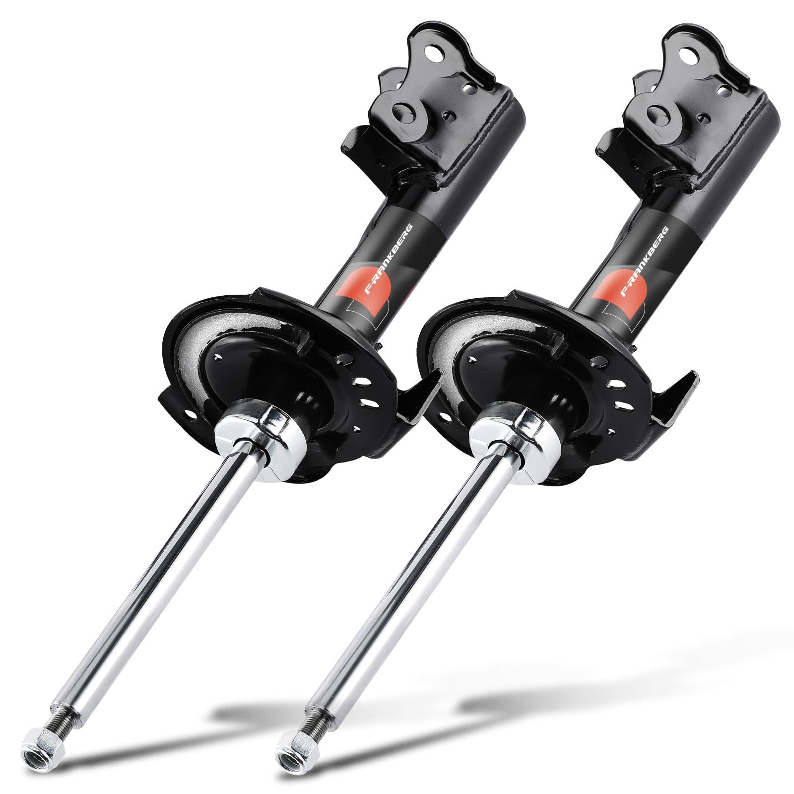 Frankberg 2x Ammortizzatori per sospensioni Ammortizzatori per telaio Anteriore sinistro destro 557mm Pressione del gas Compatibile con B-Class W245 Classe A W169 Replace# 1693201430, A1693201430
