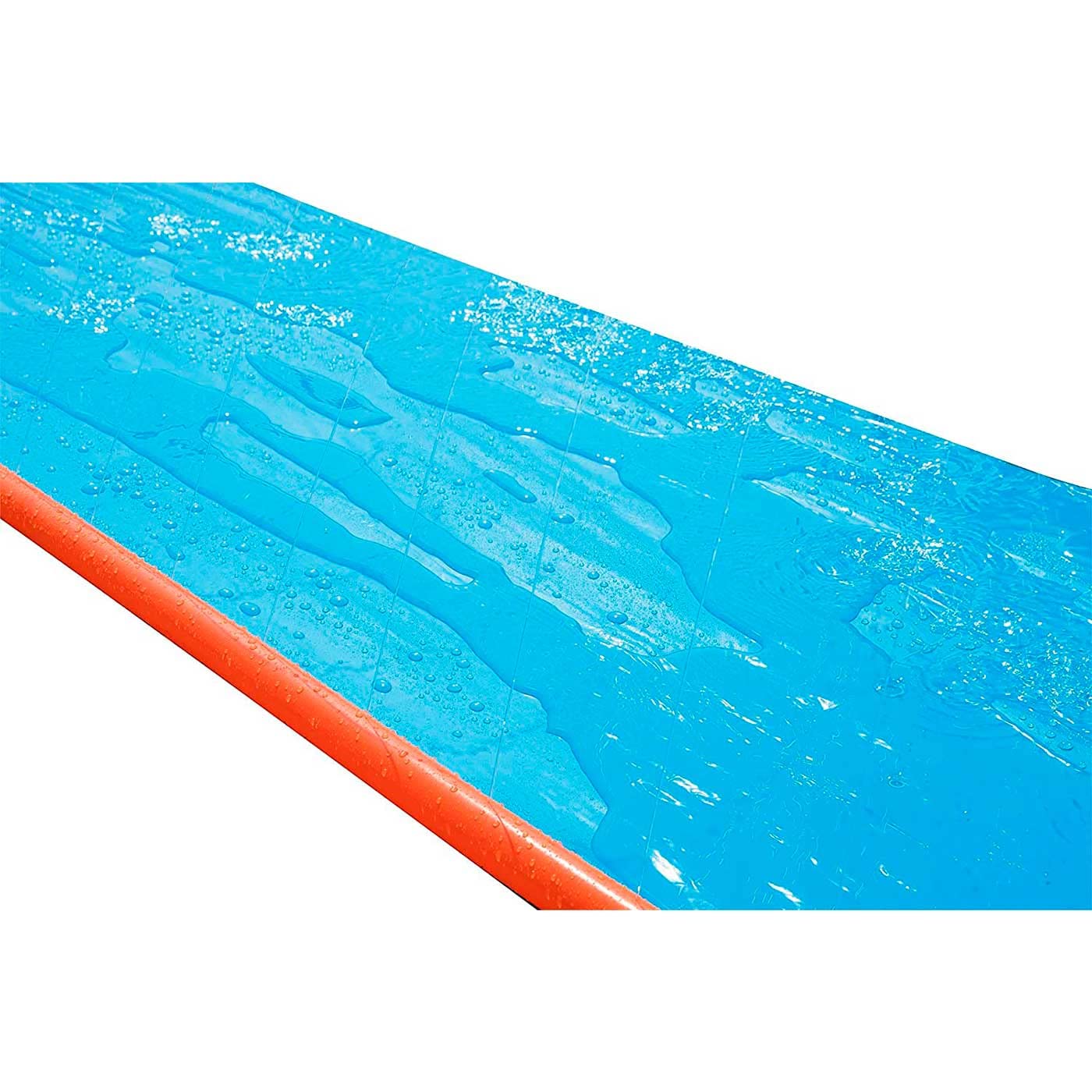 Acan Tradineur - Pista Deslizante Hinchable Individual con rociadores de Agua, tobogán resbaladizo de PVC para Carreras, jardín, Aire Libre, 488 cm