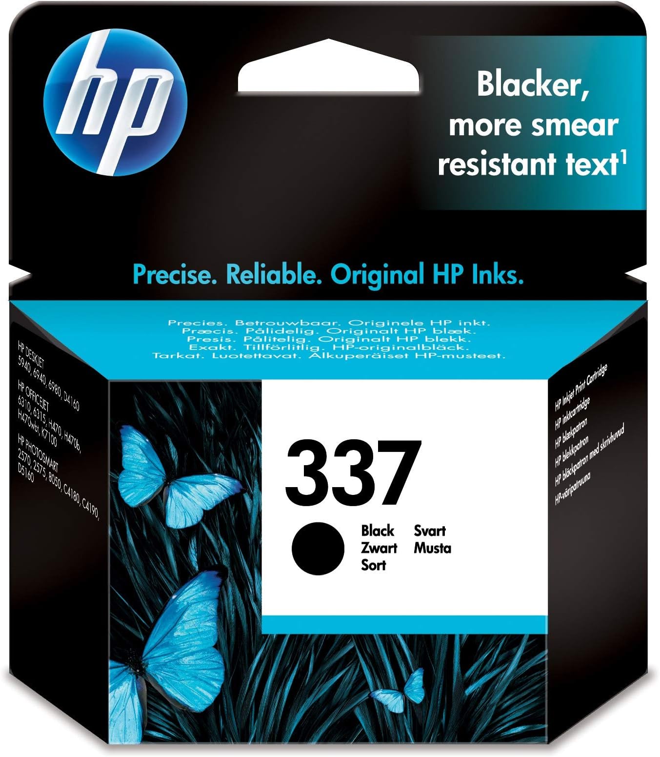 HP 337 - black - original - ink cartridge