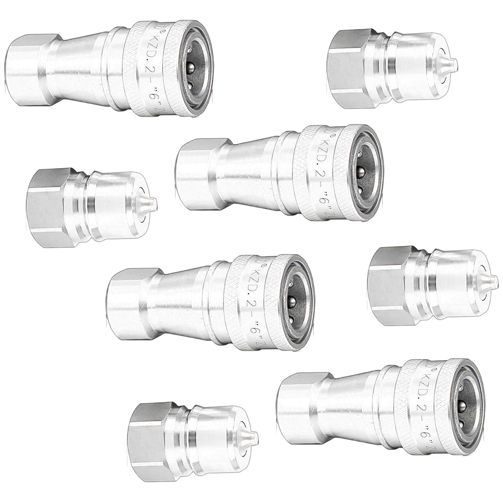 Bulk Set of 4 Fast Release Regulators Rustless Build Stress 5000 Simple Twist on Compatible Water Equipment Stress Link