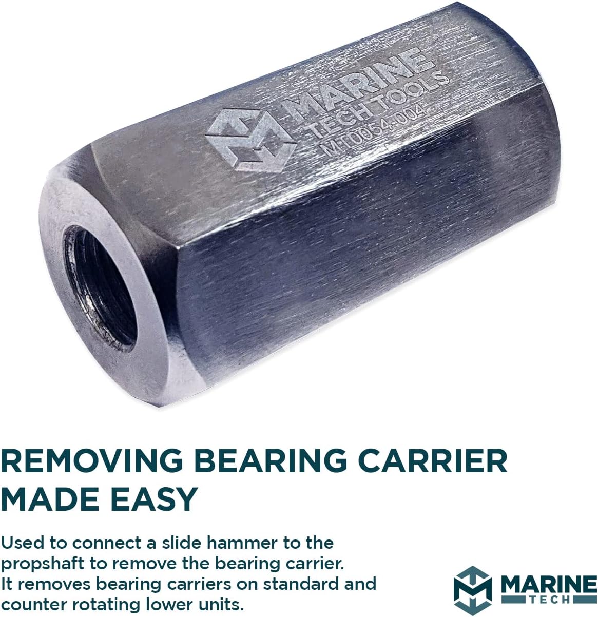 Marine Tech Tools Prop Shaft and Bearing Housing Remover, Fits Yamaha 30-100hp, Yamaha Bearing Carrier Removal Tool, Removes Bearing Carriers Fast and Easy
