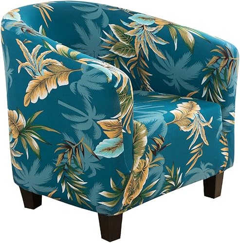 SearchI - Funda protectora de sillón, diseño geométrico, de licra elástica, removible