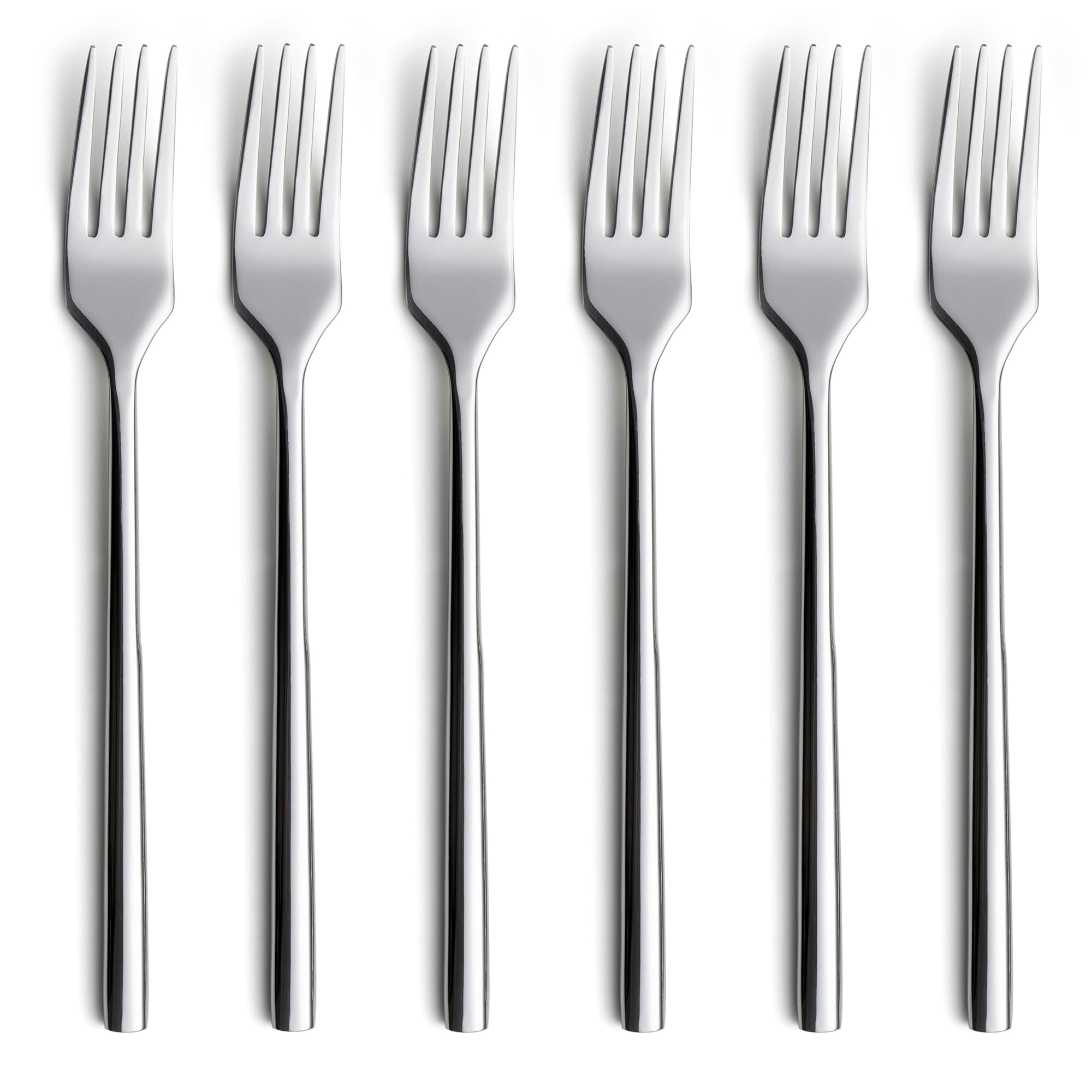 Annova Silverware Set Forged Premium Stainless Steel/Flatware (6 Pieces Forks)