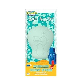wet n wild SpongeBob SquarePants Collection Makeup Sponge, Hydrophilic Reusable 3D Hourglass Beauty Blender for Smooth & Streak-Free Application - Squidward Tentacles