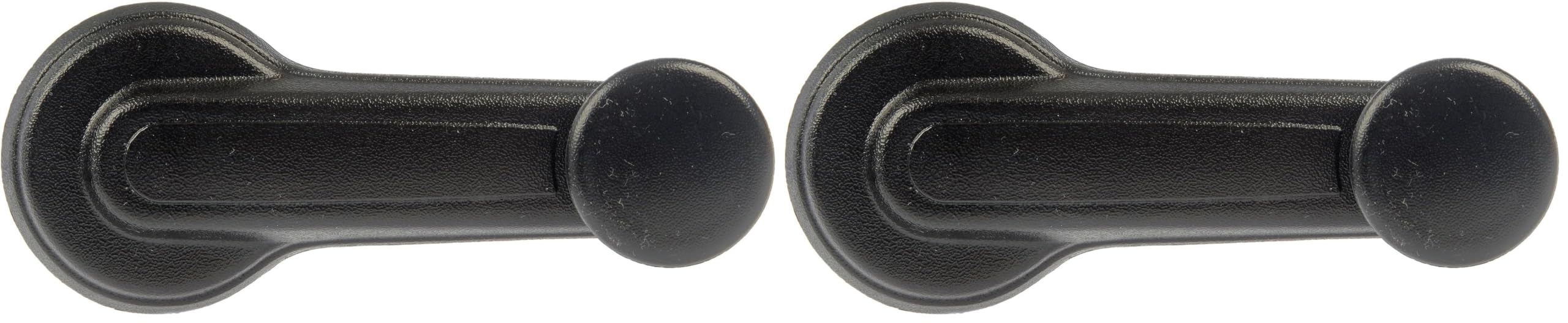 Dorman 76903 Window Crank Handle Compatible with Select Models, Black (Pack of 2)