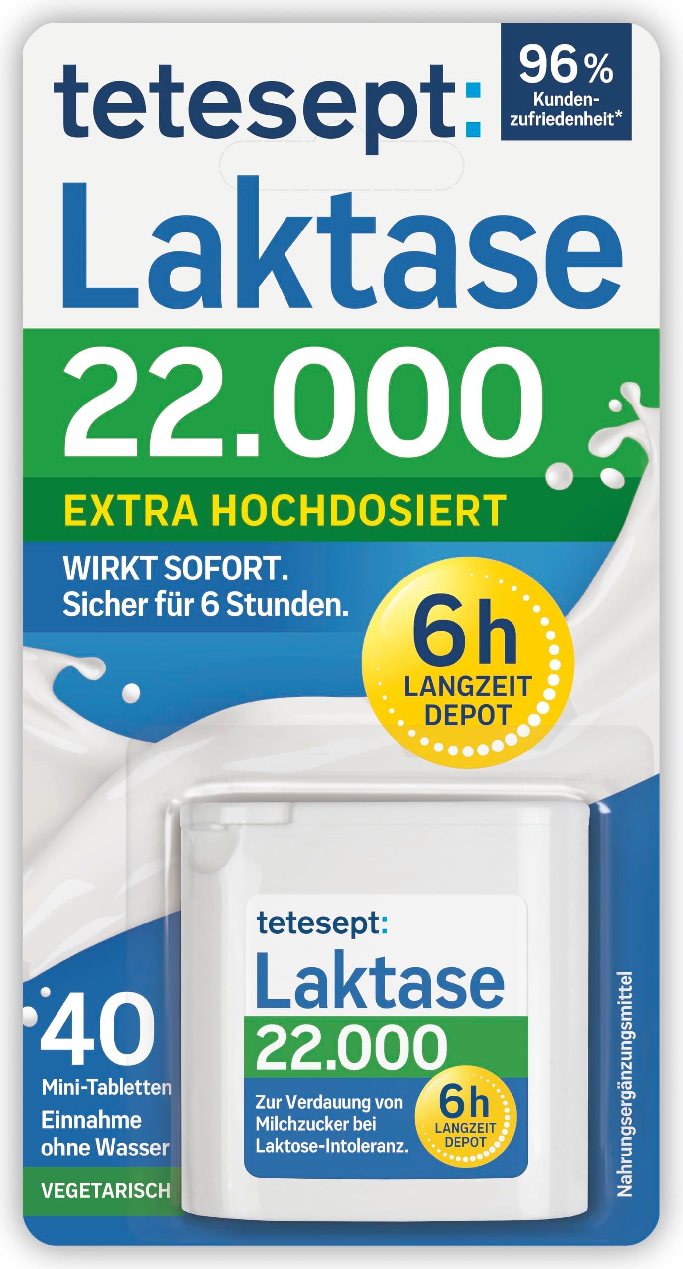 tetesept Laktase 22000 Long-Term Depot, 33 g