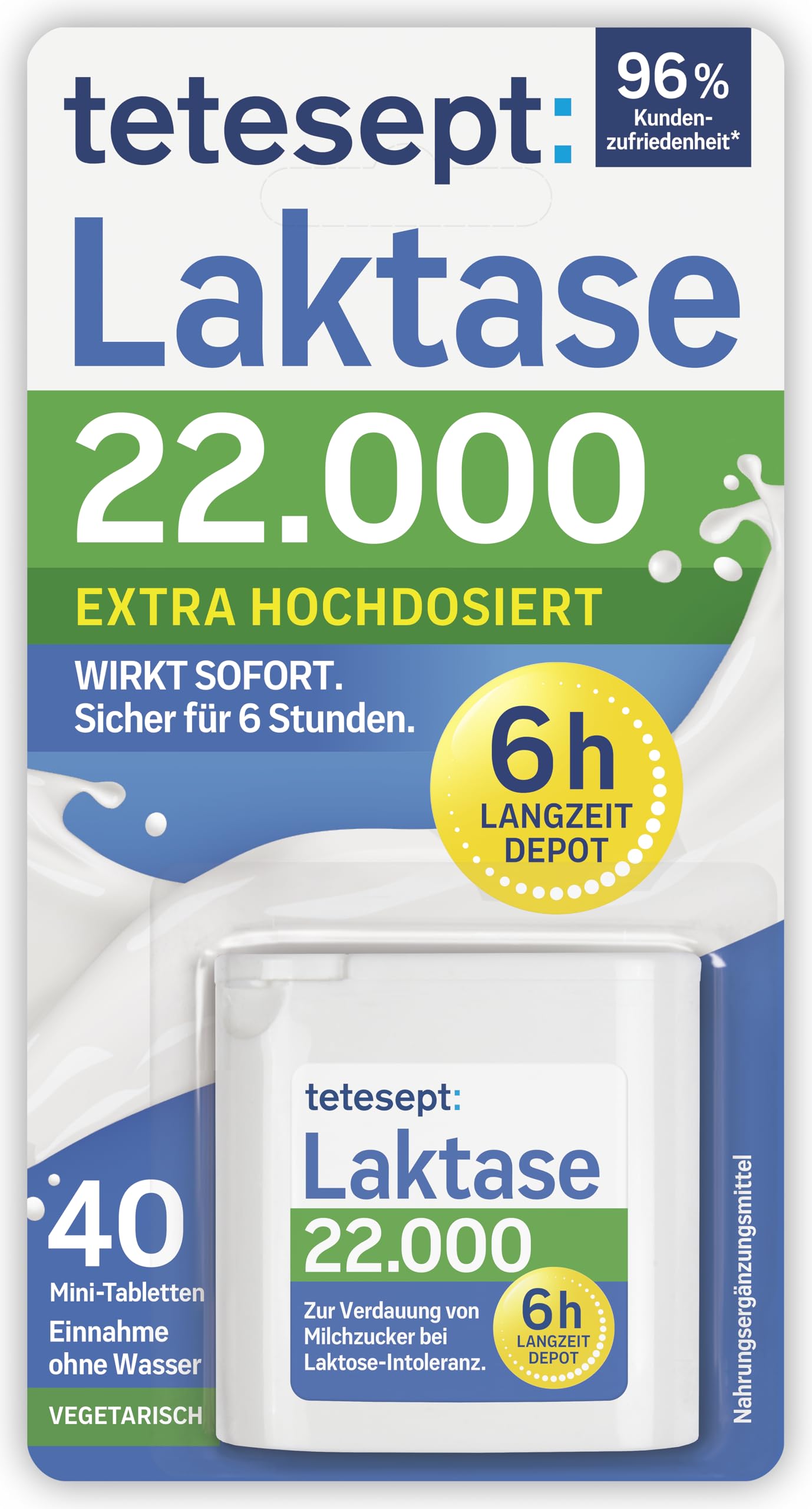 tetesept Laktase 22000 Long-Term Depot, 33 g