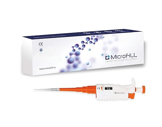 MICROFILL (20-200ul) Scientific Variable Adjustable Volume Micro Pipette