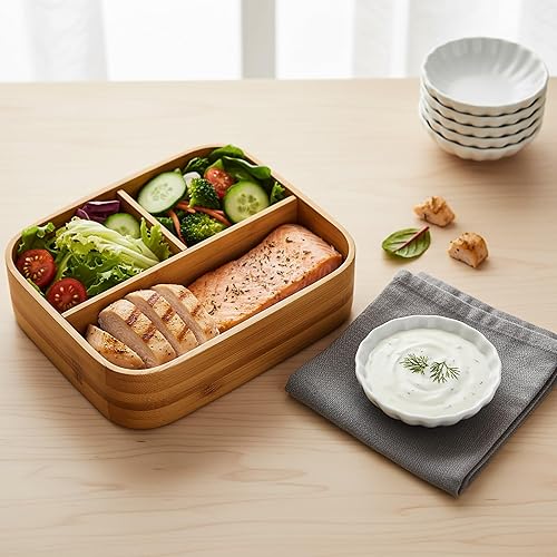 Miniatura 5 de Hiceeden Paquete de 20 platos de salsa de soja de 2.9 pulgadas, cuenco de cerámica de 1 oz, mini plato de porcelana para guarniciones, condimentos,