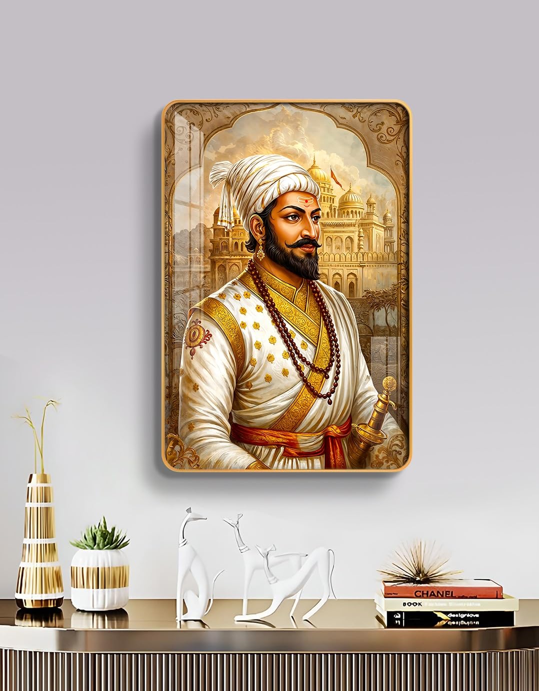 Chhatrapati Shivaji Maharaj Wall Art - Royal Legacy -1