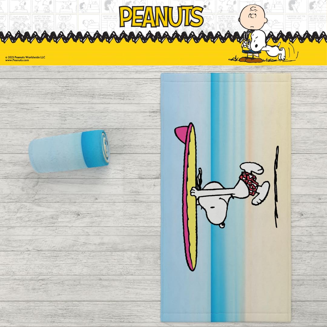 PendletonスヌーピーSURF'S UP PEANUTSタオルブランケット ピーナッツ タオルケット【SNOOPY サマーキャンペーン対象商品
