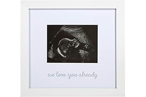 Kate & Milo We Love You Already Ultrasound Picture Frame