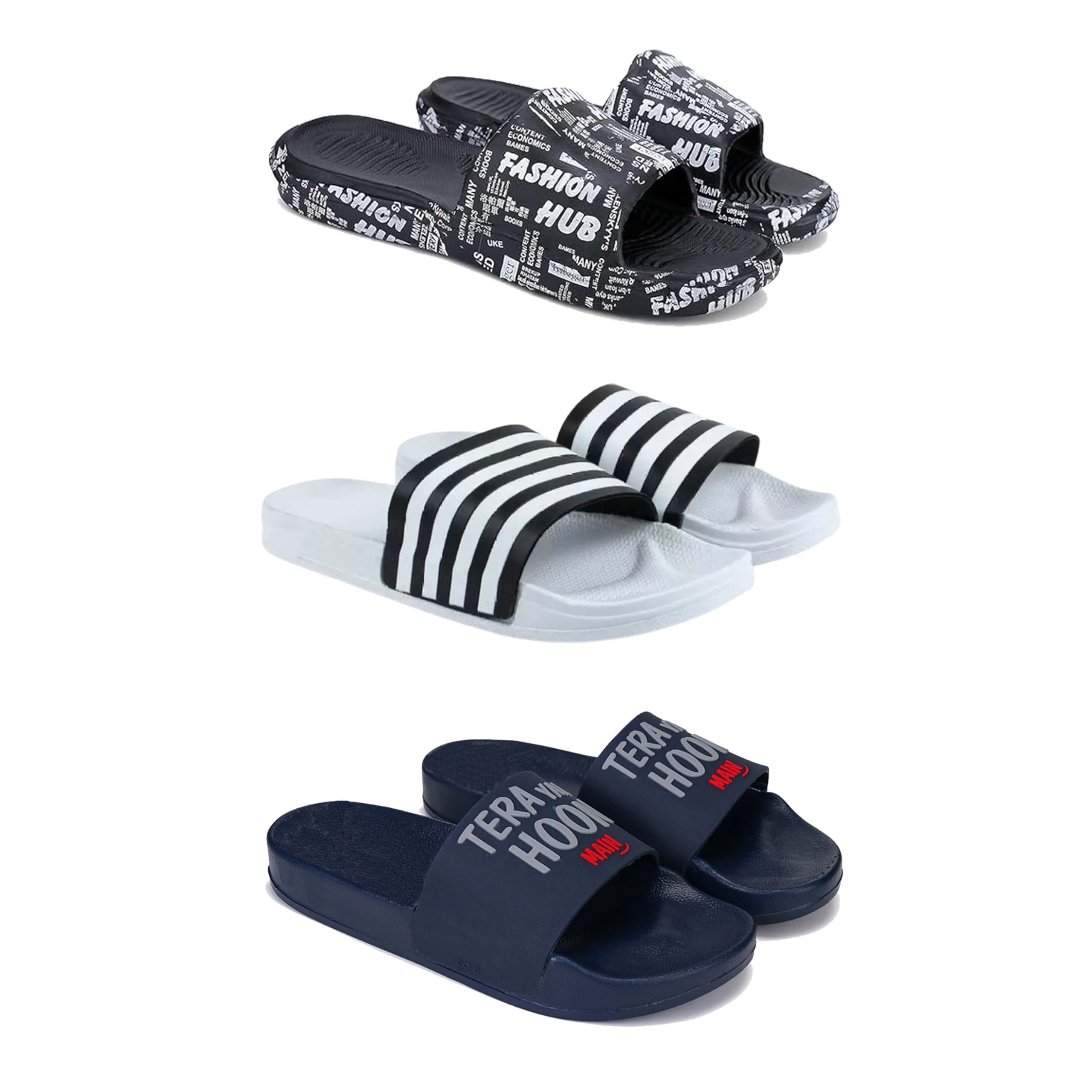Men’s Casual Slip-On Sandals – Designs & Stylish Open-ToePCV-SAN-(3-COMBO)-3103-3026-1588-picture-54