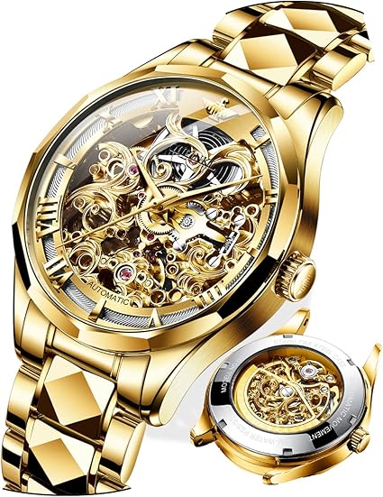 automatic transparent watch