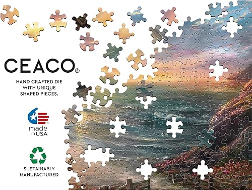 Miniatura 5 de Ceaco - Thomas Kinkade - Beachside Gathering - Rompecabezas de 1000 piezas