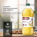 Amazon Brand - Vedaka Cold Pressed Groundnut (Peanut) Oil | 2 L | Cooking Oil | Pure & Unrefined | Contains MUFA & Omega -6 | Contains Antioxidants | Rich Aroma & Flavour Of Groundnuts gallery image