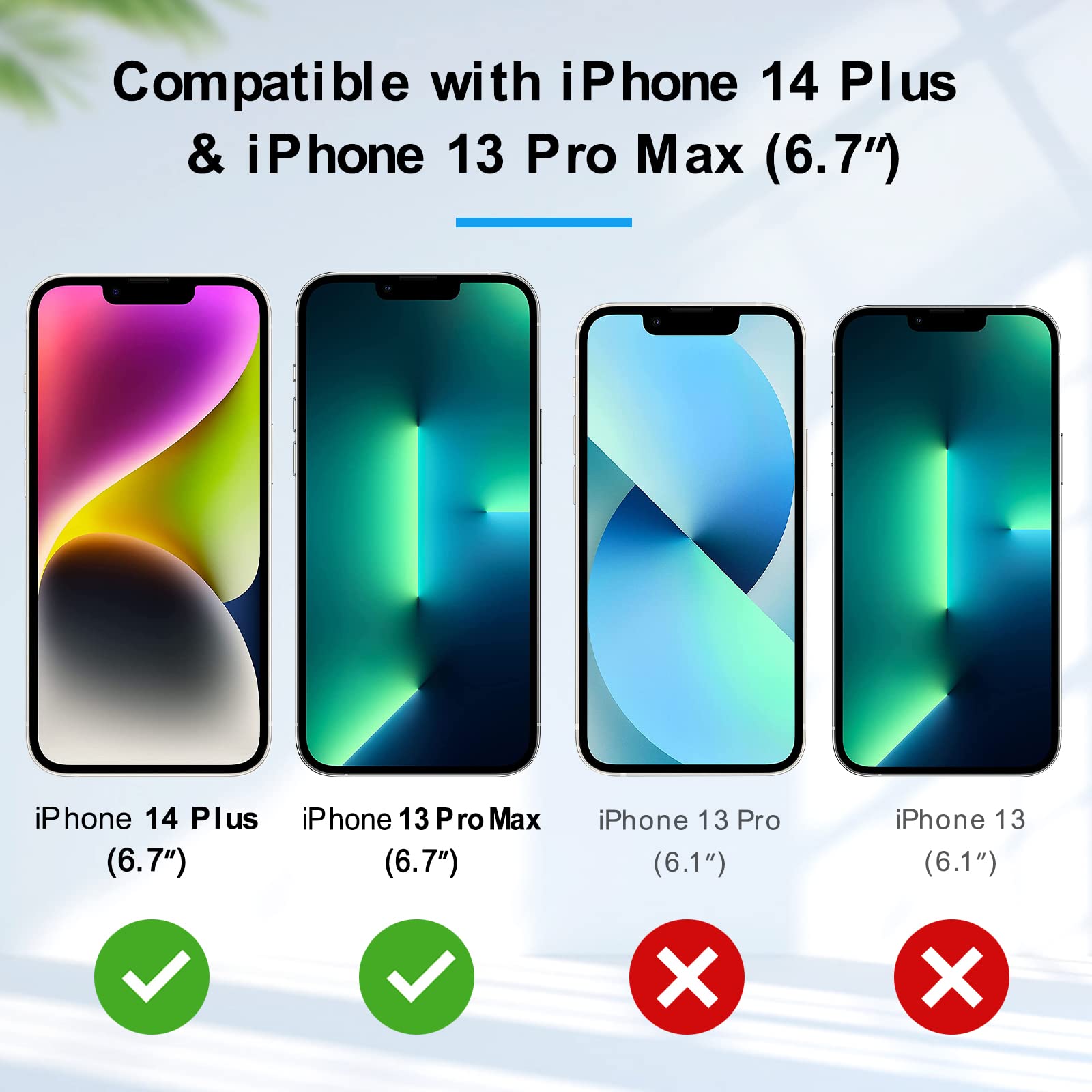 4youqualy [Confezione da 4 pellicole proteggi schermo per