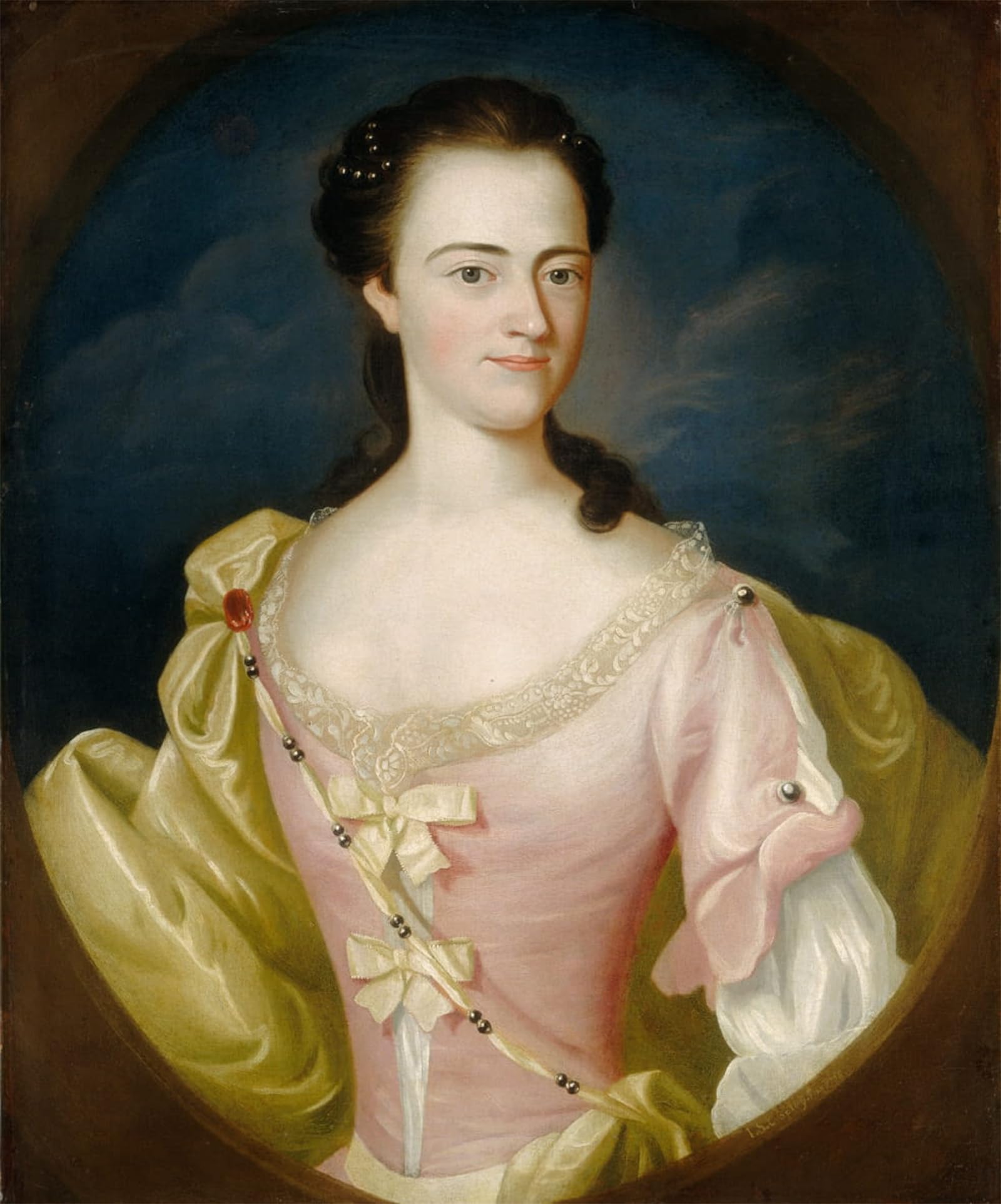 POSTERIIk Vintage Art Print Images Pictures Print Jane Browne by Singleton Copley Modern Colour Posters for Office Home Decor 60x90cm