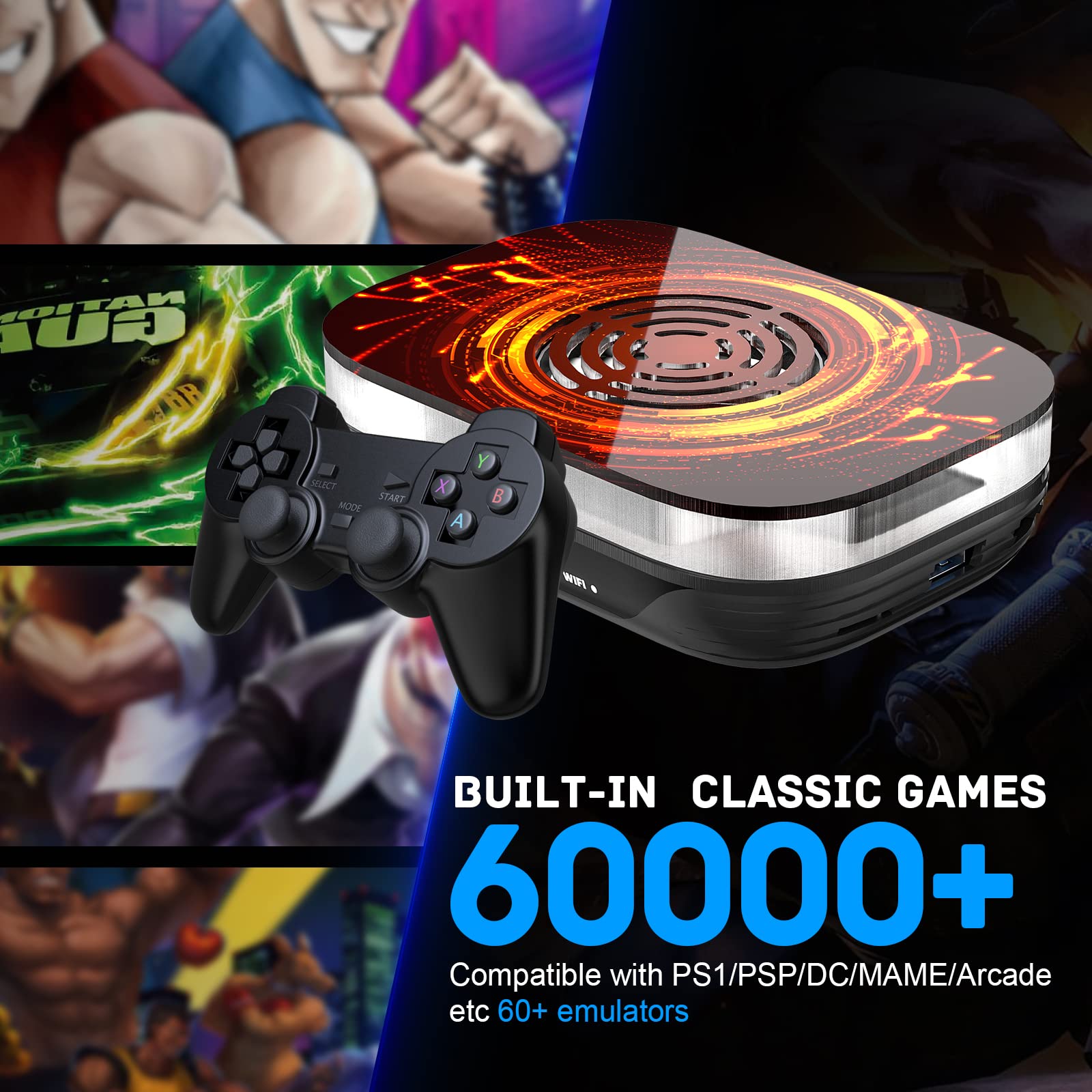 KINHANK レトロビデオゲームコンソールスーパーコンソール X4 プラス Super Console X4 Plus - Kinhank