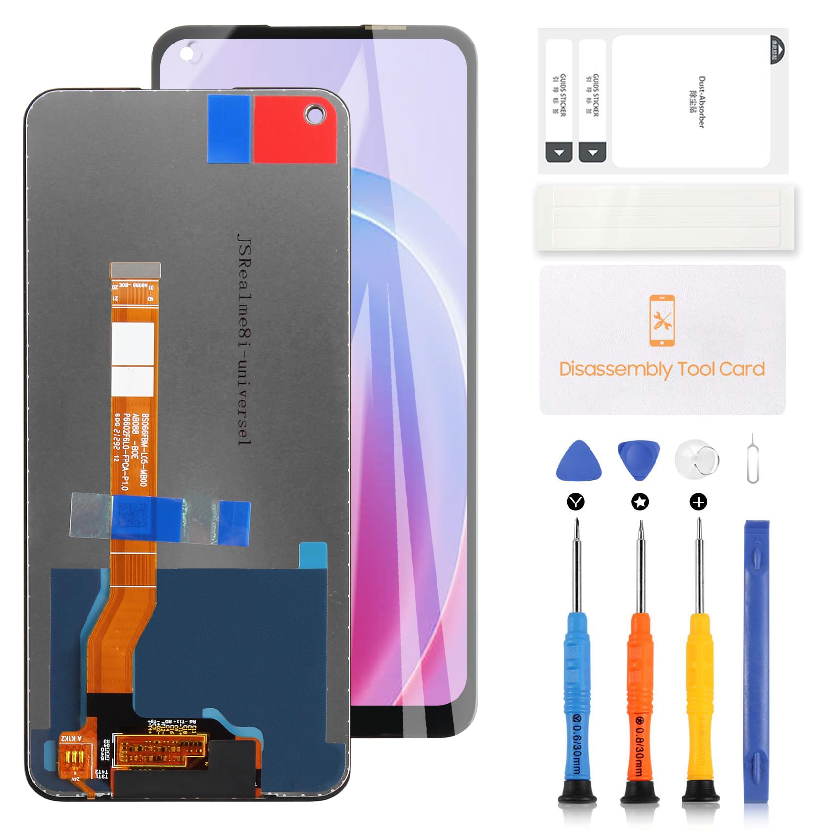 Schermo LCD Per Oppo A96 4G CPH2333 – Display Touchscreen Con Kit Di Strumenti Per Riparazione - 2