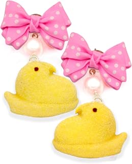 Fatally Feminine Handmade Easter Statement Earrings - Bunny or Chicks