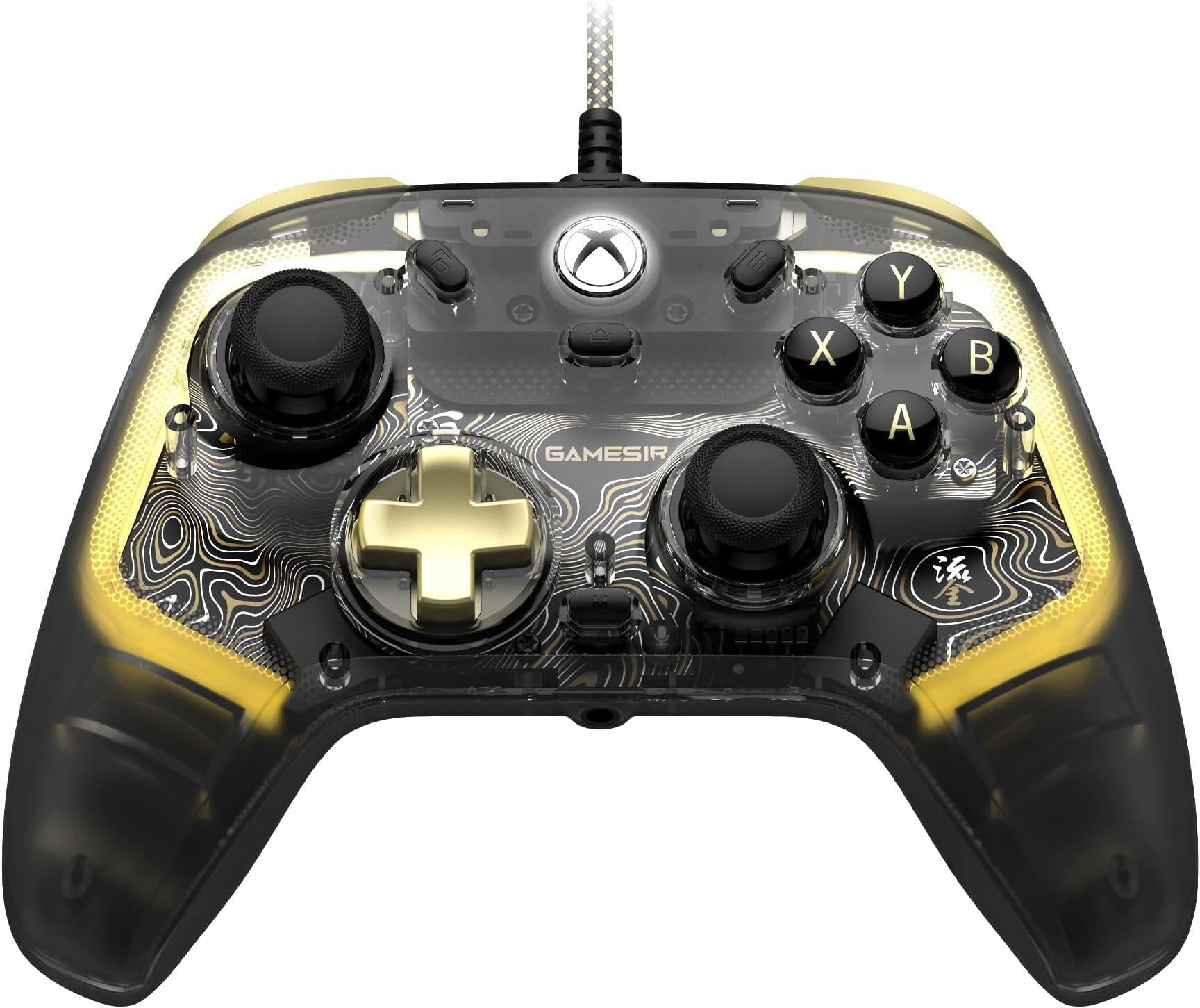 GameSir Kaleid Flux Enhanced Wired Controller for XBOX, RGB Lighting and Hall Effect Joystick, Compatible with XBOX Series X|S, XBOX One, Windows 10/11 PC - Officially Licensed