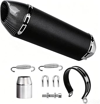 51mm universal motorcycle exhaust pipe, suitable for R3, ZX4R, ZX6R, Z400, CBR500R 150CC, GSXR150, RS660, F900R