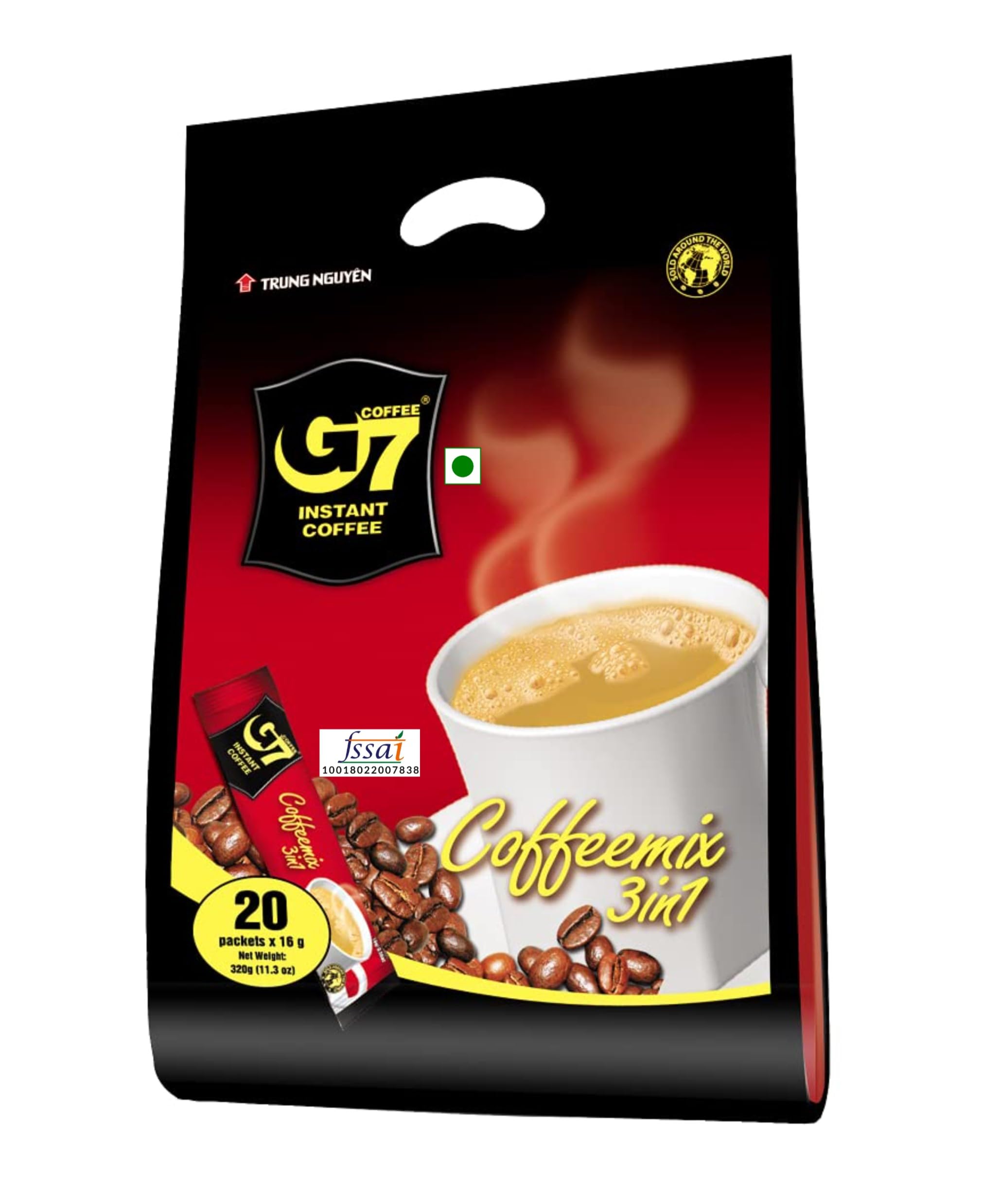 TRUNG NGUYEN G7 3-in-1 Instant Coffee Mix, 320g Pack, 20 Sachets x 16g-image-16