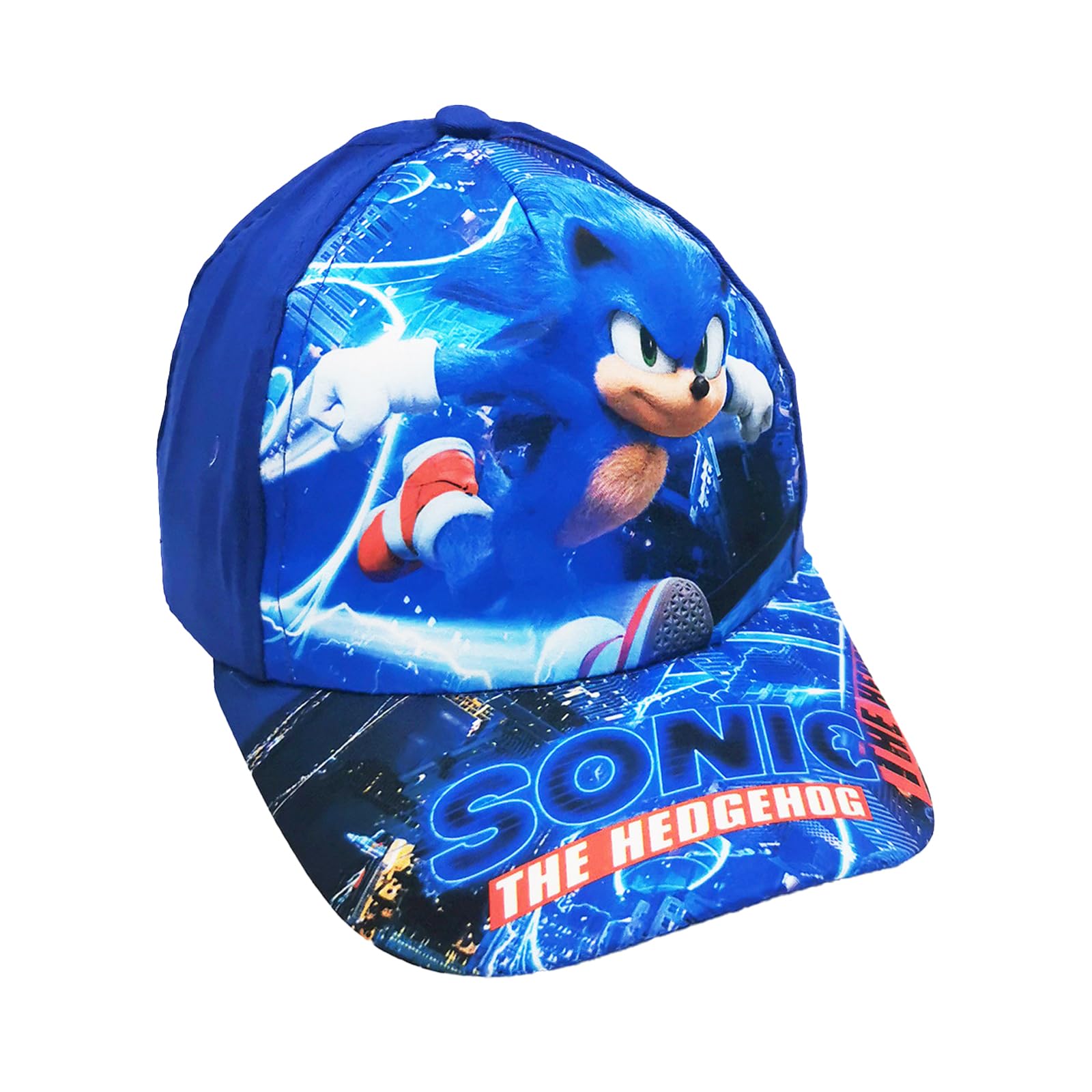 LUNAMY Sonic Gorra BéIsbol Sonic Gorra de ProteccióN Solar Gorra de Sol al Aire Libre Gorra Deportiva Ajustable Gorra Casual Gorra Unisex para NiñOs Adultos