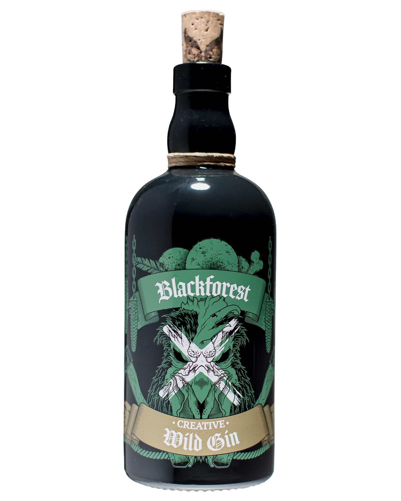 Brennerei Wild, Blackforest Wild Gin Creative, Frisch-Fruchtig mit Würzigen Nuancen, 42% Vol., Dampf-Extraktion, Premium Qualität Made in Germany