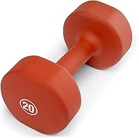 Vista 11 de Marcy Mancuerna de neopreno de colores (se vende en una sola o en juego), pesas de mano, pesas libres de ejercicio para gimnasio en casa