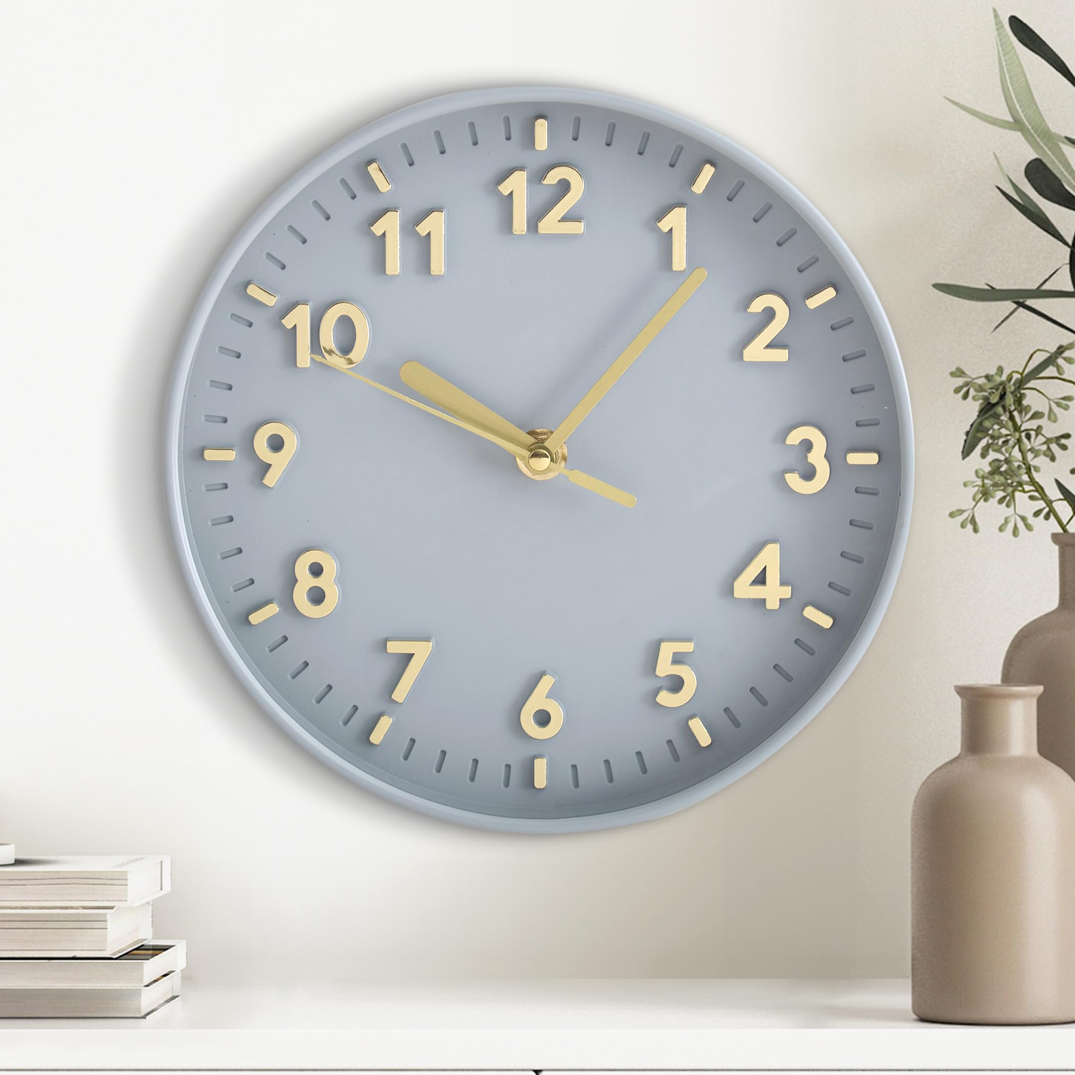 Home Centre Ambrose Ambiente Wall Clock - 20cm-picture-27