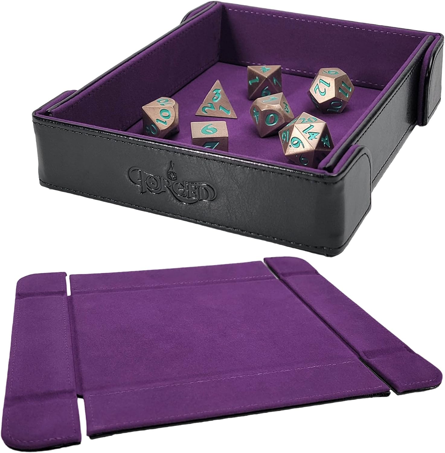 Dice Co. 6 Inch Folding Dice Tray Portable Folding