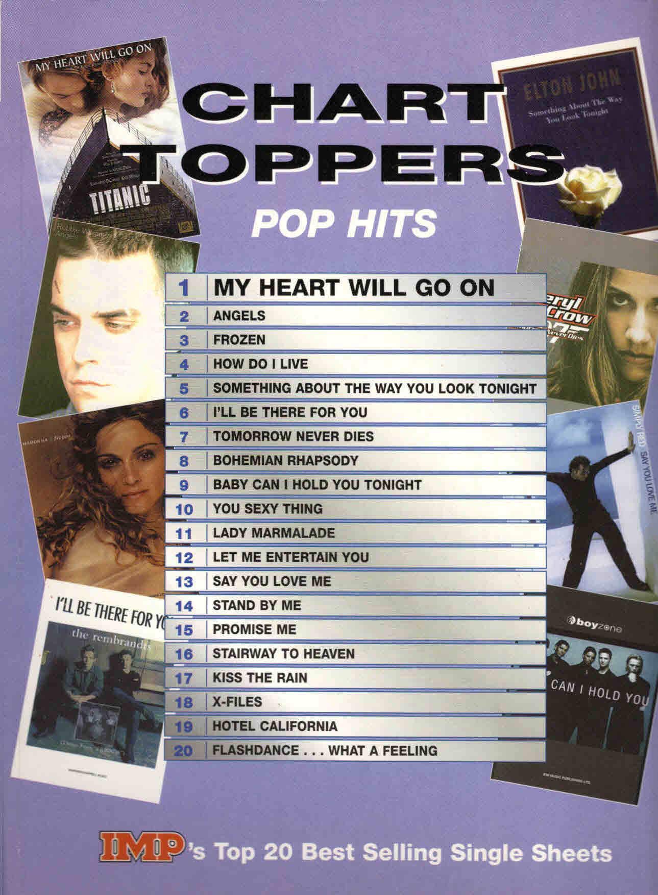 Chart Toppers: Pop Hits (Piano, Vocal, Guitar)