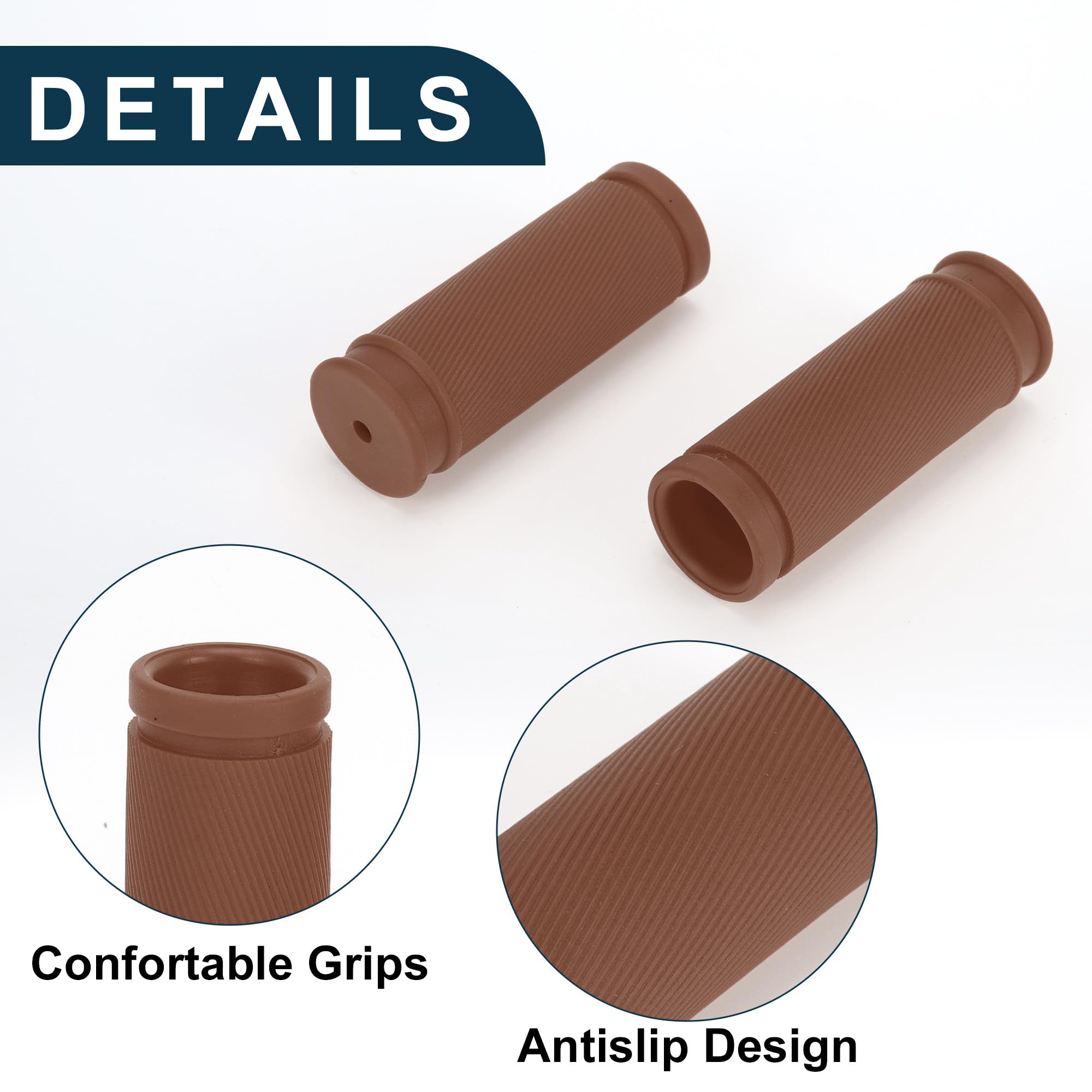 TUCKBOLD Bike Handlebar Grips Covers 85mm Long Lightweight - Image 4