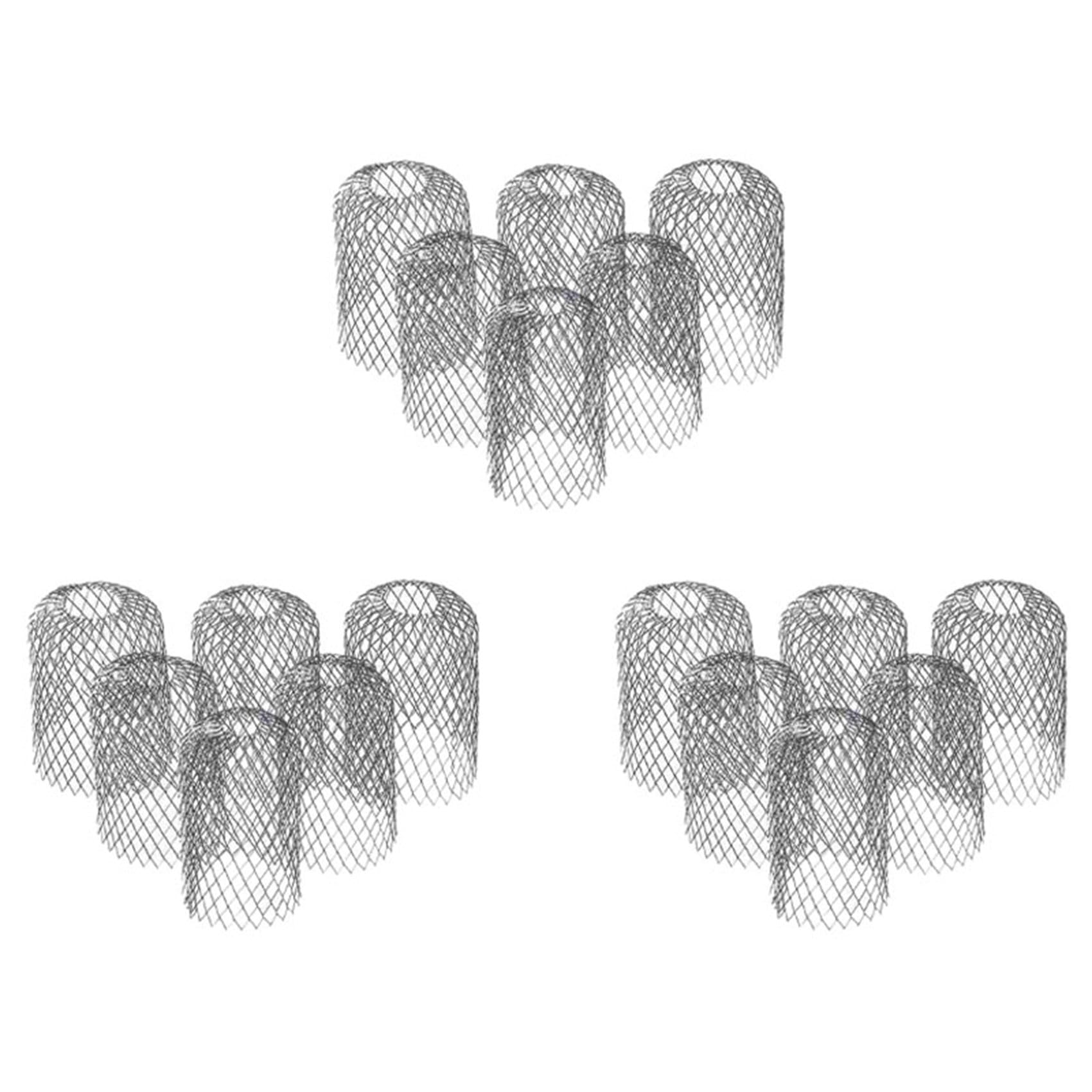 Jnchdghwa 18 Pack Gutter Guard 3 Inch Expandable Aluminium Filter Strainer Gutter Downspout Guard for Stopping Blockage Leaves