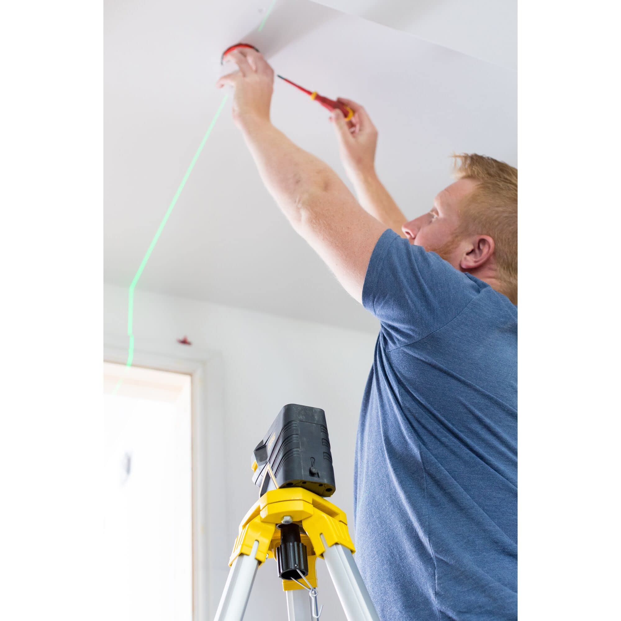 STANLEY FATMAX ‎FMHT77598-1 LIVELLA LASER A CROCE + 5 PUNTI FATMAX® SCGi-P5 - RAGGIO VERDE