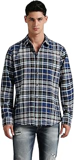 Pepe Jeans Men's Regular Fit Full Sleeve Checkered Cotton Casual Shirt | Check Shirt for Man | Smart & Stylish | Multiple ... Price In India