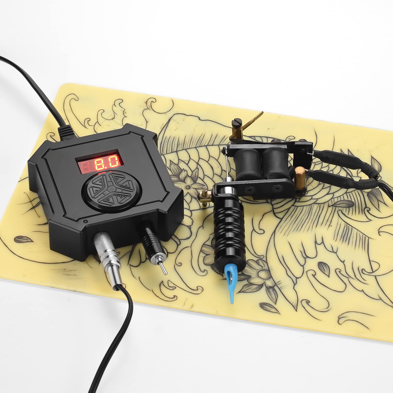 Amazon.com: ATOMUS Tattoo Power Pedal Switch Kit with Clip Cord