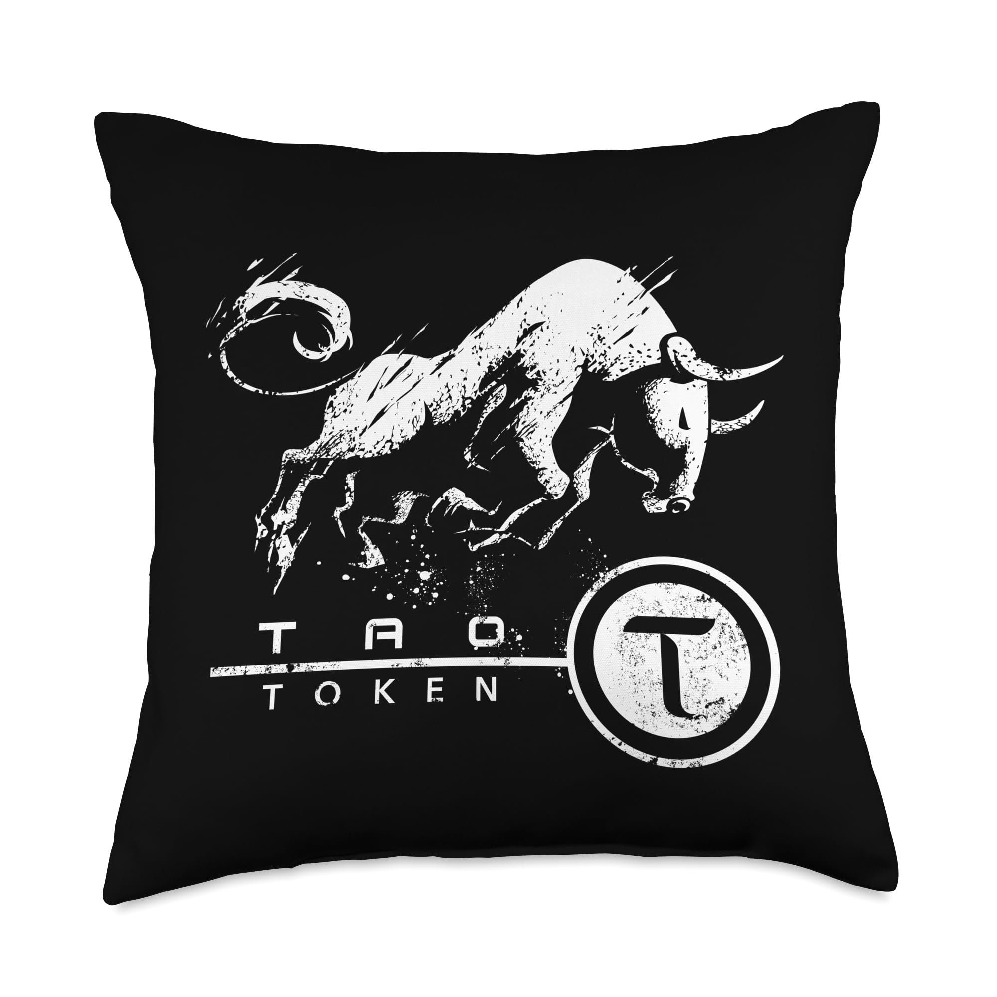 Amazon.com: TAO coin Bittensor Token in a Blockchain crypto Bullrun Throw  Pillow : Home & Kitchen