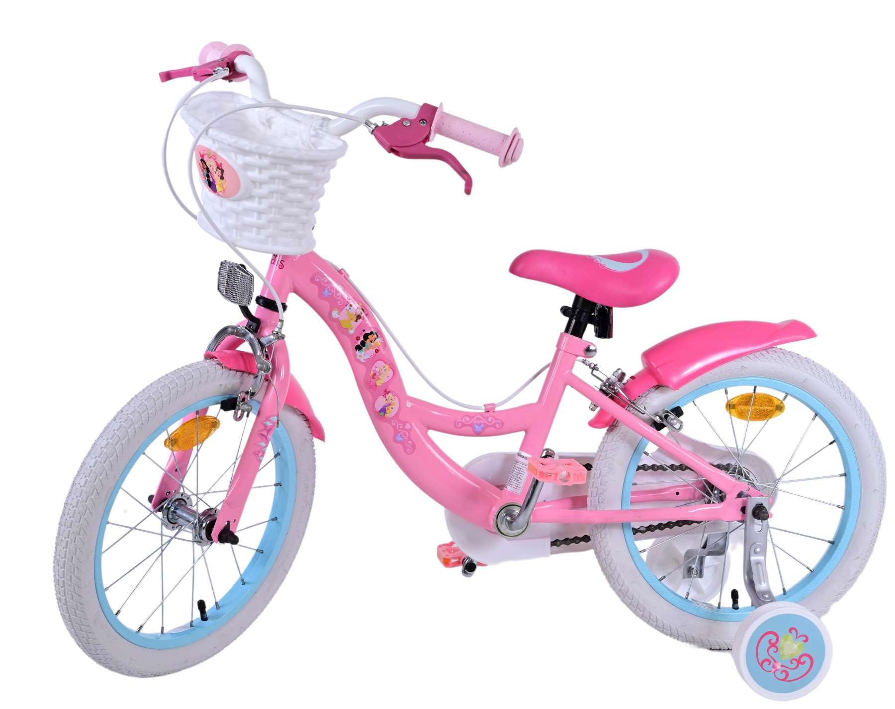 Vélo pour enfant Disney Princess 16" rose - Sécurité, confort et plaisir en un