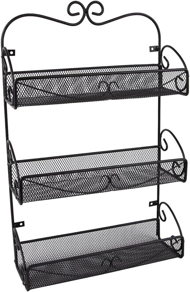 It's useful. 1, 2 or 3 Shelf Wall-Mounted Spice Rack - Hanging Shelf Rack for Kitchens, Bathrooms, and More - Storage Solution for Spices, Cosmetics, Soaps, and More